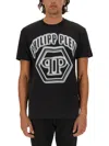 Philipp Plein Logo Print T-shirt In Black