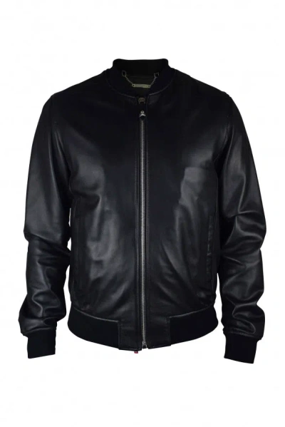 Philipp Plein Bomber Jacket In Black