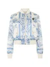 Philipp Plein Bomber Jacket In Multi