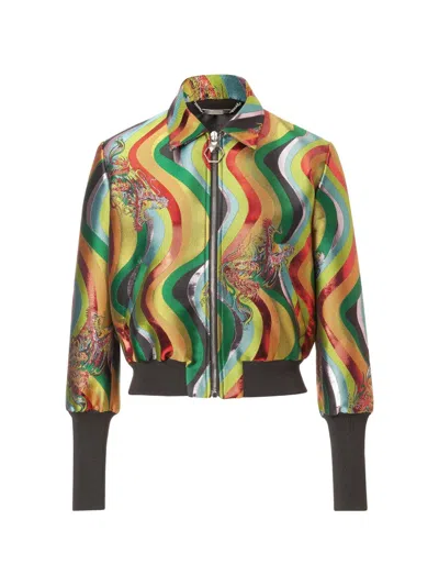 Philipp Plein Bomber "lipstick" In Multi