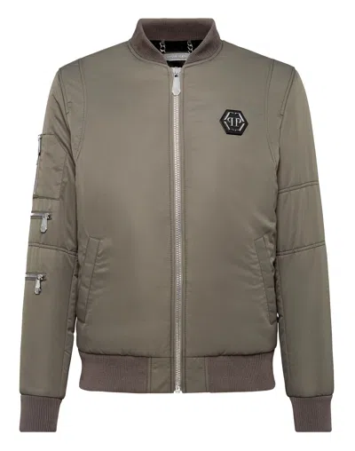Philipp Plein Bomber  Tm In Green