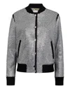 Philipp Plein Crystal-embellished Bomber Jacket In Black