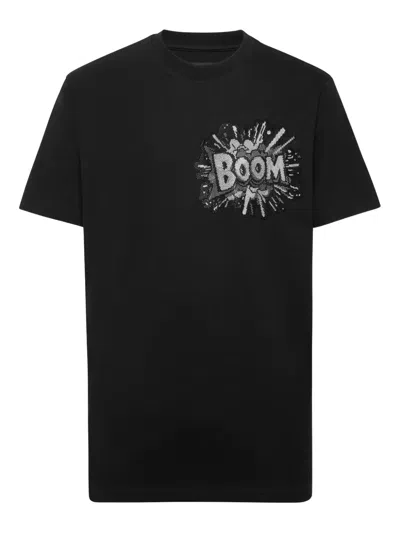 Philipp Plein Boom T-shirt In Black