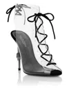 Philipp Plein Bootie High Heels Statement In Silver
