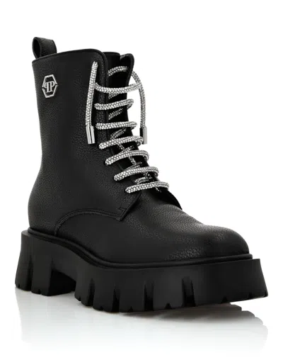 Philipp Plein Boots Army In Black