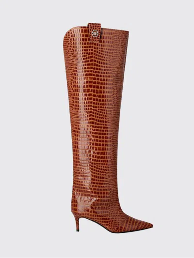 Philipp Plein Boots Woman Color Brown