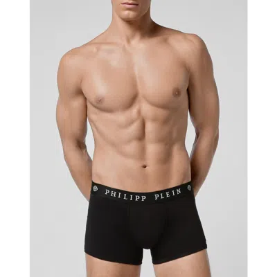 Philipp Plein Boxer Skull Men In Black