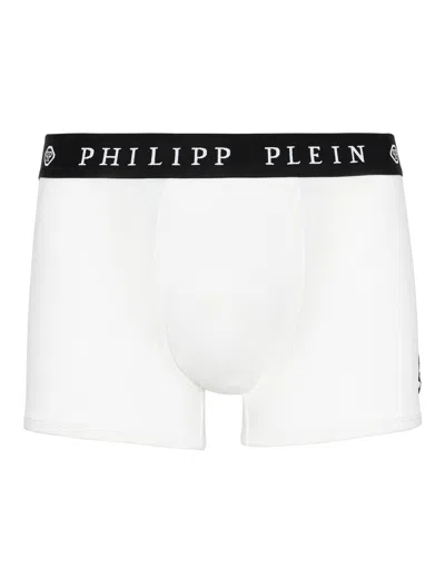 Philipp Plein Boxer Skull In White