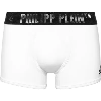 Philipp Plein Boxer Stones Men In White