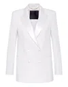 Philipp Plein Boxy Blazer In White