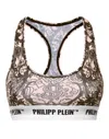 Philipp Plein New Baroque Print Bra In Multi