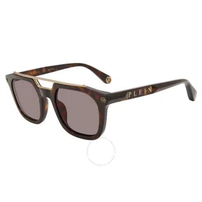 Philipp Plein Brown Square Men's Sunglasses Spp001m 0722 51