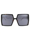 Philipp Plein Brown Titanium Sunglasses