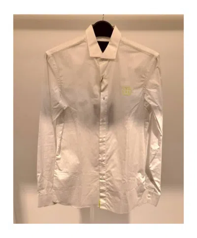 Philipp Plein Buckle Long-sleeved Shirt In Nude