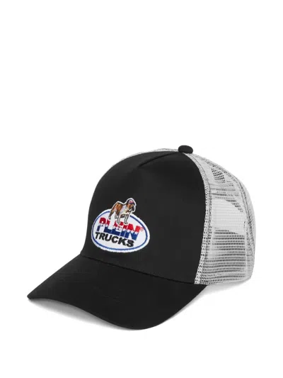 Philipp Plein Mesh Baseball Cap Plein Trucks Unisex In Black