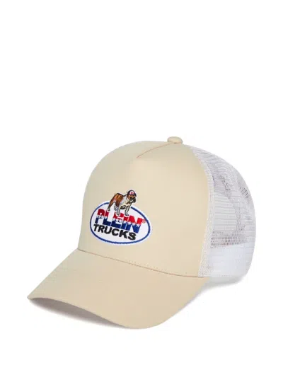 Philipp Plein Mesh Baseball Cap Plein Trucks Unisex In Neutral