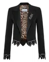 PHILIPP PLEIN CADY BOLERO BLAZER HEART