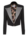 Philipp Plein Cady Crystal-embellished Blazer In Black