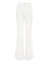 Philipp Plein Cady Flare Trousers In White