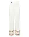 PHILIPP PLEIN CADY HIGH WAIST TROUSER STUDS