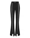 Philipp Plein Cady High-waisted Trousers In Black