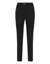 Philipp Plein Cady High-waist Trousers In Black