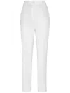 Philipp Plein Cady Office Trousers In White