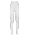 Philipp Plein Cady Super High Waist Leggings In White
