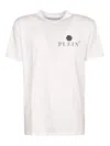 Philipp Plein Hexagon Logo-print T-shirt In White