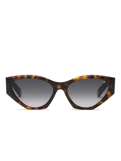 Philipp Plein Capture Sonnenbrille In Brown