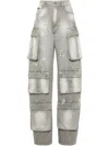 Philipp Plein Cargo-pocket Jeans In Grau