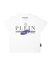 Philipp Plein Cars Racing Jersey T-shirt In Weiss