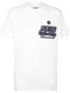 Philipp Plein Cars Racing T-shirt In 白色