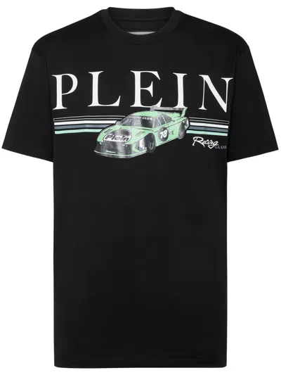 Philipp Plein Cars Racing T-shirt In Black