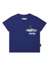 Philipp Plein Cars Racing T-shirt In Blue