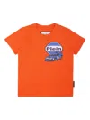 Philipp Plein Cars Racing T-shirt In Orange