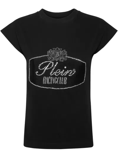 Philipp Plein Cars Racing T-shirt In Black