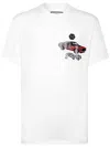 Philipp Plein Cars Racing T-shirt In White
