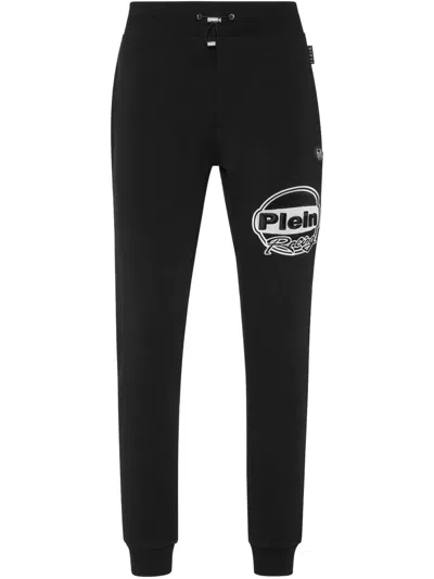 Philipp Plein Cars Racing Track Pants In Schwarz