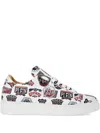 Philipp Plein Carson Patches Low-top Sneakers