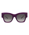 Philipp Plein Cat Eye-frame Acetate Sunglasses In Purple