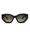 Philipp Plein Cat Eye-frame Acetate Sunglasses In Black