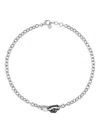 Philipp Plein Chain-link Necklace In Metallic