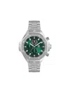Philipp Plein Plein Chrono Royal Bracelet Watch In Green