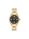 Philipp Plein Queen Crystal Watch With Black Guilloche Dial In Black