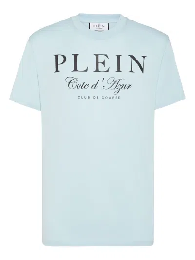 Philipp Plein Club The Course T-shirt In Blue