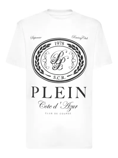 Philipp Plein Club The Course T-shirt In White