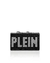 Philipp Plein Clutch Crystal  Tm Crystals In Black