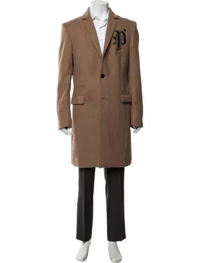 Pre-owned Philipp Plein Coat In Brown