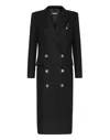 Philipp Plein Long Safety-pin Coat In Black